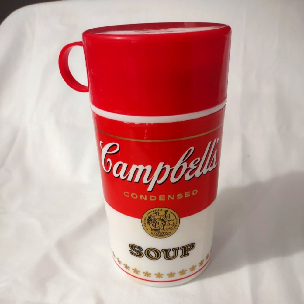Vintage Campbell's Soup Thermos from 1990's.